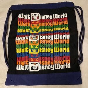Disney Colorful Logo Drawstring Backpack🎄